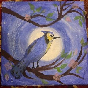 I painted, I’m just a beginning so kinda bad